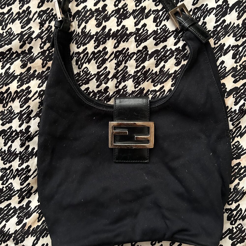 Fendi Handbag Mamma Bucket FF Bag